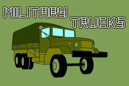 Military Trucks Coloring