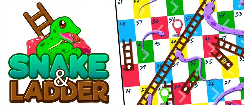 Snakes and Ladders : the game