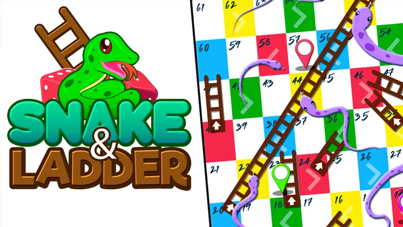 Snakes and Ladders : the game