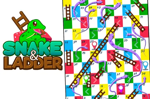 Snakes and Ladders : the game