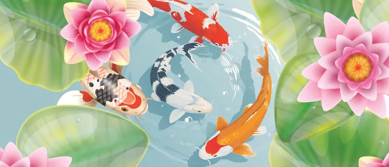 Koi Fish Pond - Idle Merge Game