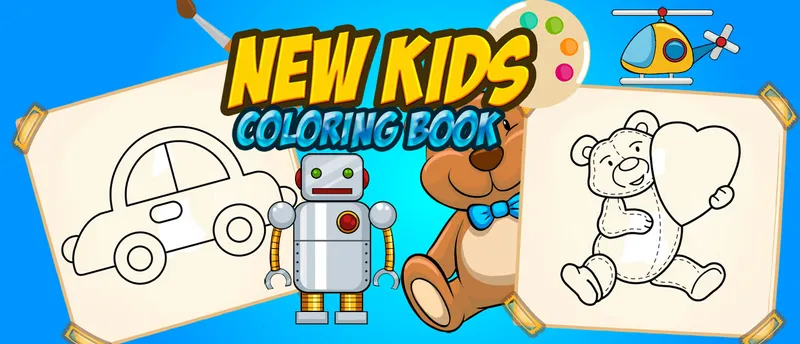 New Kids Coloring Book