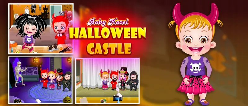 Baby Hazel Halloween Castle