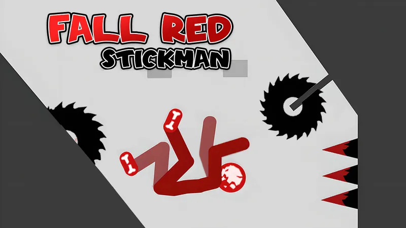 Fall Red Stickman