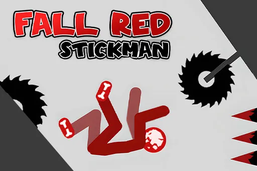 Fall Red Stickman