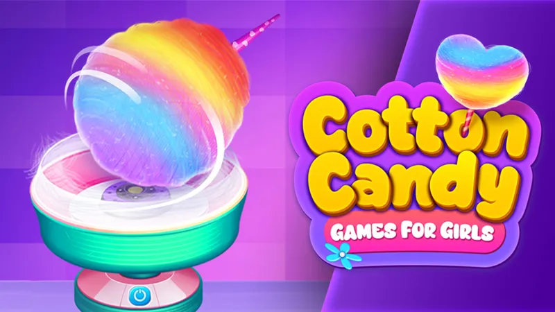 Cotton Candy Games for Girls