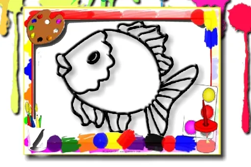 Fish Coloring Book