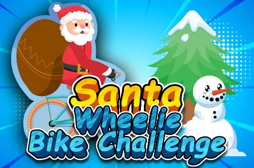 Santa Wheelie Bike Challenge