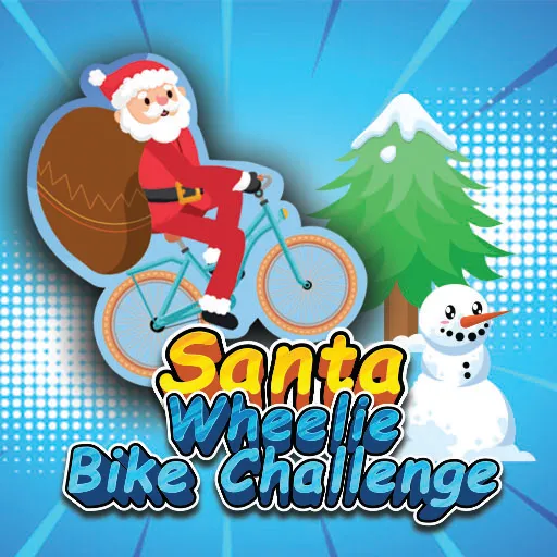 Santa Wheelie Bike Challenge