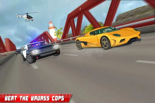 Grand Police Car Chase Drive Racing 2020