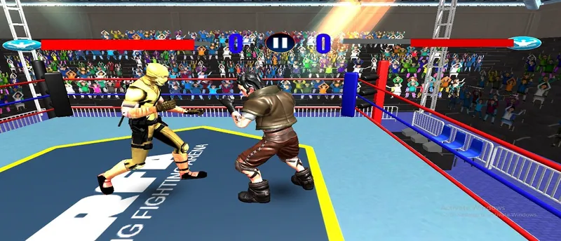 Body Builder Ring Fighting Arena : Wrestling Games