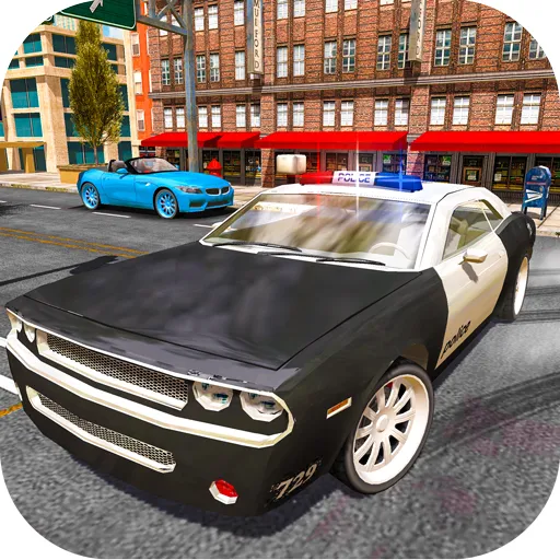 Police Car Stunt Simulation 3D