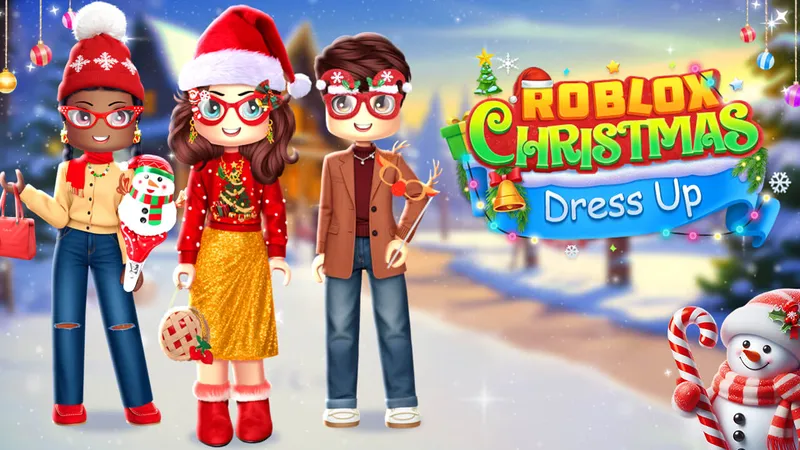 Roblox Christmas Dressup