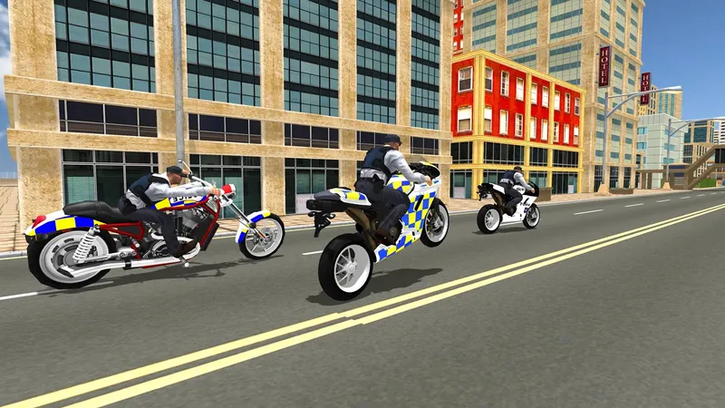 Super Stunt Police Bike Simulator 3D