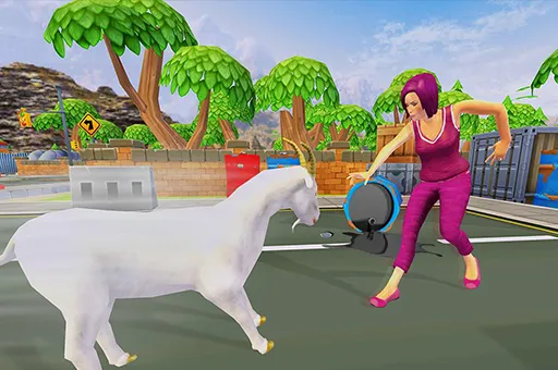 Angry Goat Wild Animal Rampage Game 2020