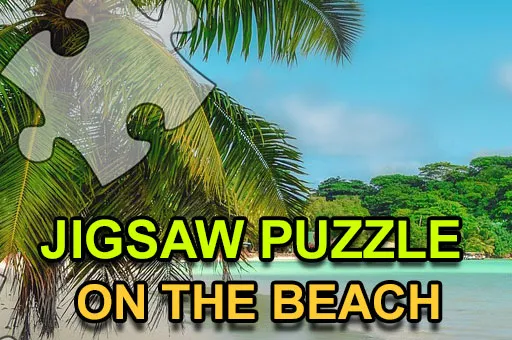 Jigsaw Puzzle On The Beach