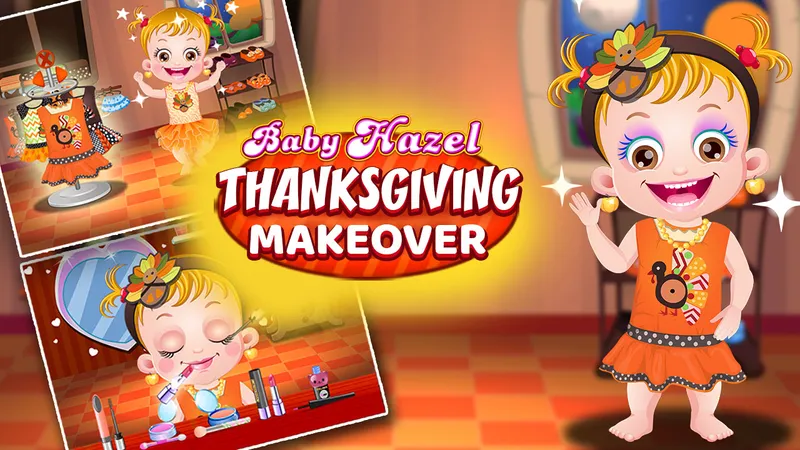 Baby Hazel Thanksgiving Makeover