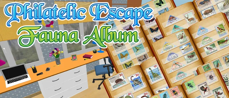 Philatelic Escape Fauna Album