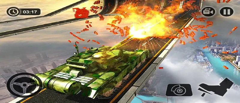 Impossible Army Tank Driving Simulator Tracks