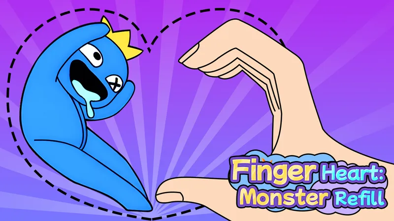 Finger Heart Monster Refill