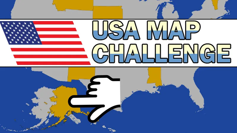 USA Map Challenge