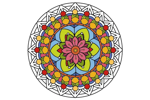 Mandala Coloring Book