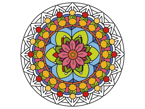 Mandala Coloring Book