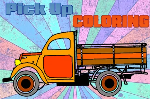 Pick Up Trucks Coloring