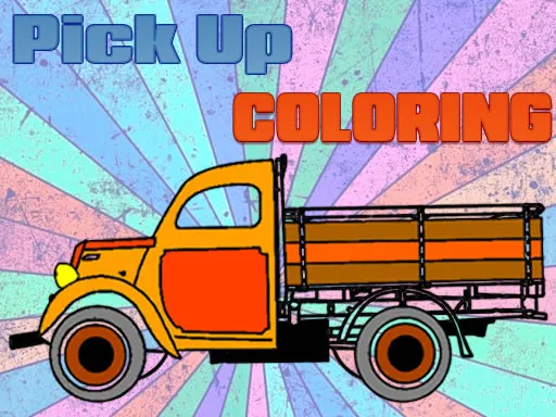 Pick Up Trucks Coloring