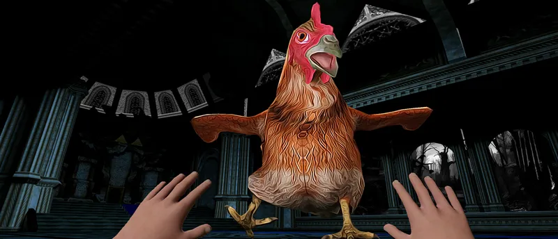 Scary Chicken Feet Escape Game