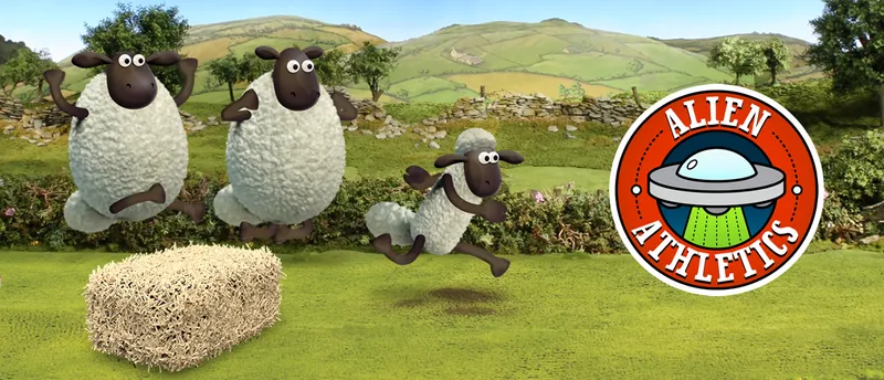 Shaun The Sheep Alien Athletics