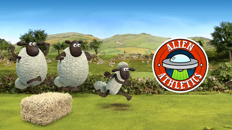 Shaun The Sheep Alien Athletics