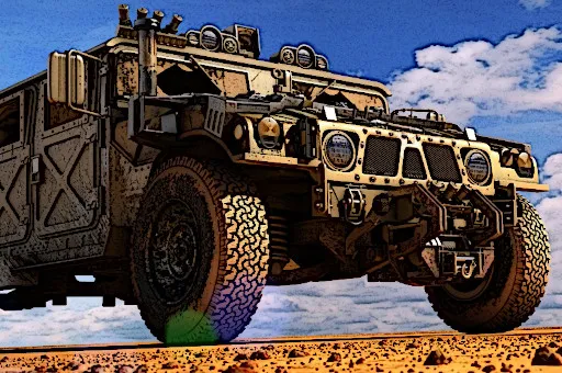 Military Transport Vehicle