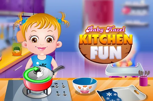 Baby Hazel Kitchen Fun