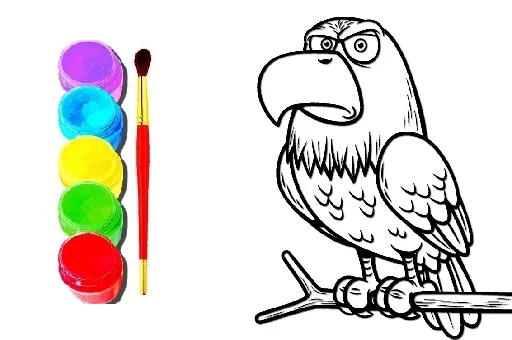 Eagle Coloring Book