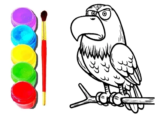 Eagle Coloring Book