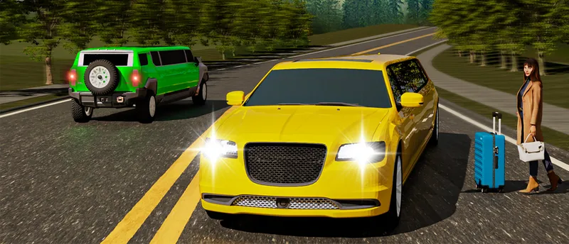 Limousine Car Game Simulator