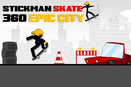 Stickman Skate 360 Epic City