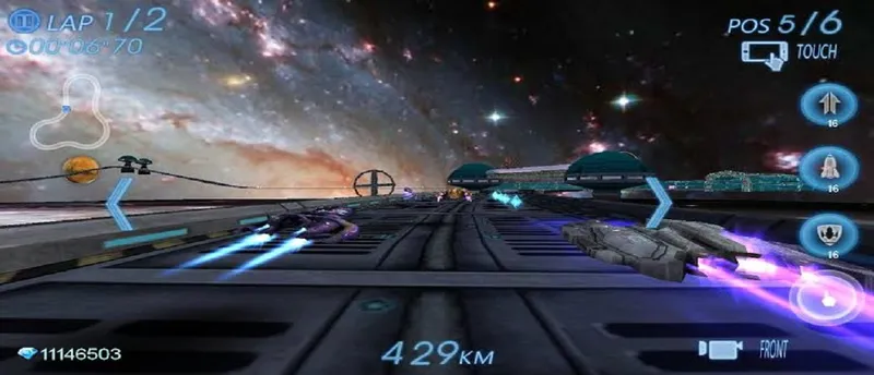 Space Ship Racer Game 2019