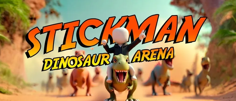 Stickman: Dinosaur arena