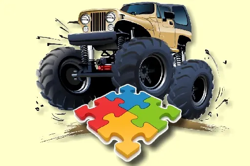 Monster Truck Jigsaw Challenge