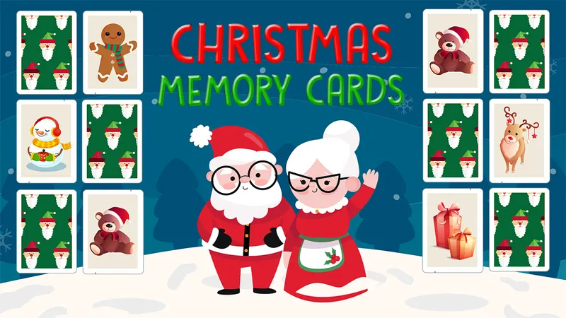 Christmas Memory Cards