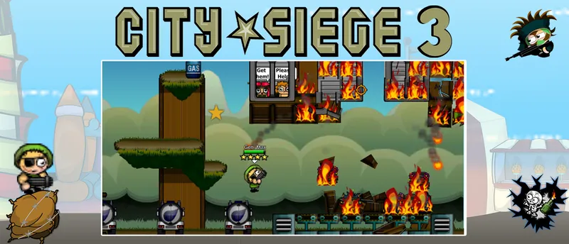 City Siege 3. Jungle Siege