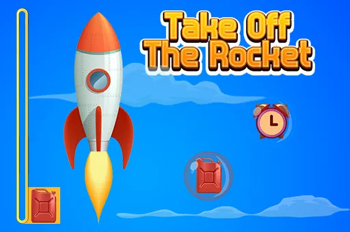 Take Off The Rocket and Collect The Coins