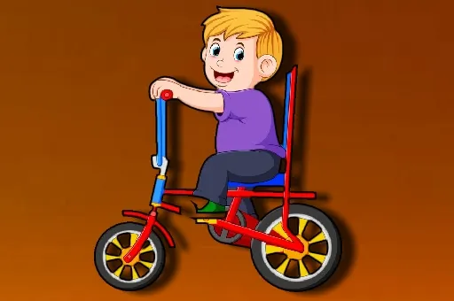 Cartoon Bike Jigsaw