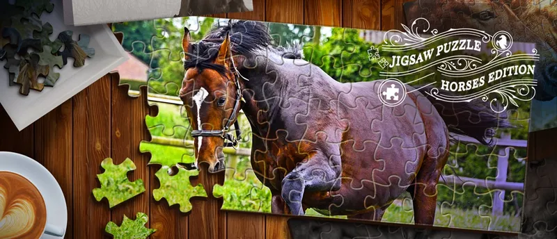 Jigsaw Puzzle Horses Edition