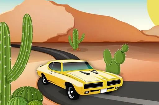 Desert Car Race