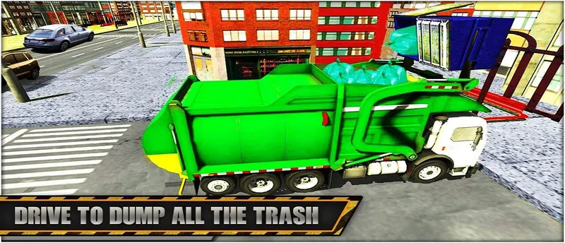 Road Garbage Dump Truck Cleaner 