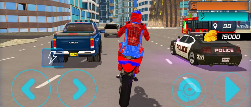 Hero Stunt Spider Bike Simulator 3d 2