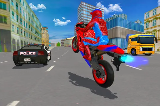 Hero Stunt Spider Bike Simulator 3d 2